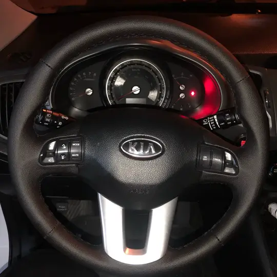 Kia Sportage: portas · volante