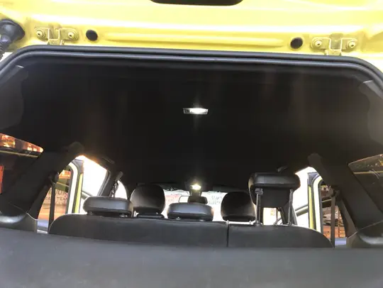 Chevrolet Spin: pintura de peças