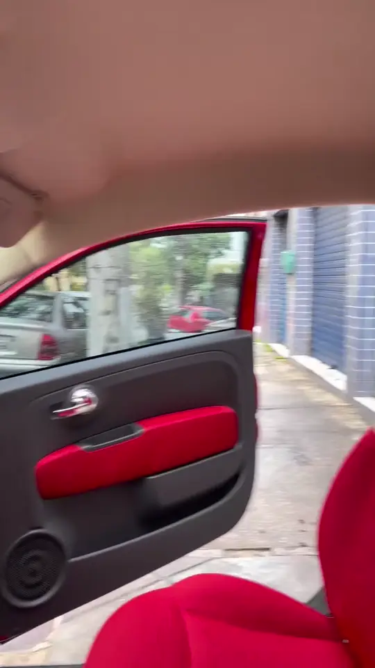 Fiat 500: teto · volante