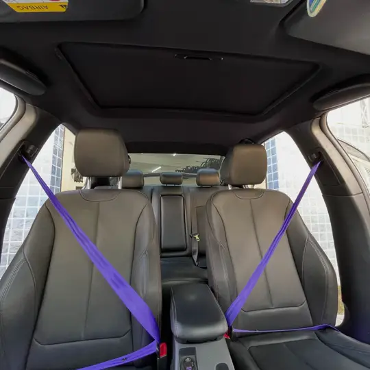 Mitsubishi Lancer: pintura de peças · teto